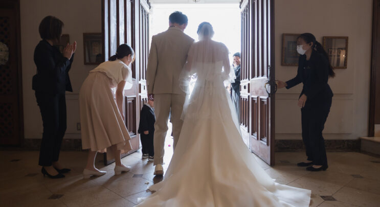 結婚式の裏側をご紹介いたします